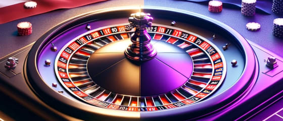 Избор на американски или европски рулет во казино со дилер во живо